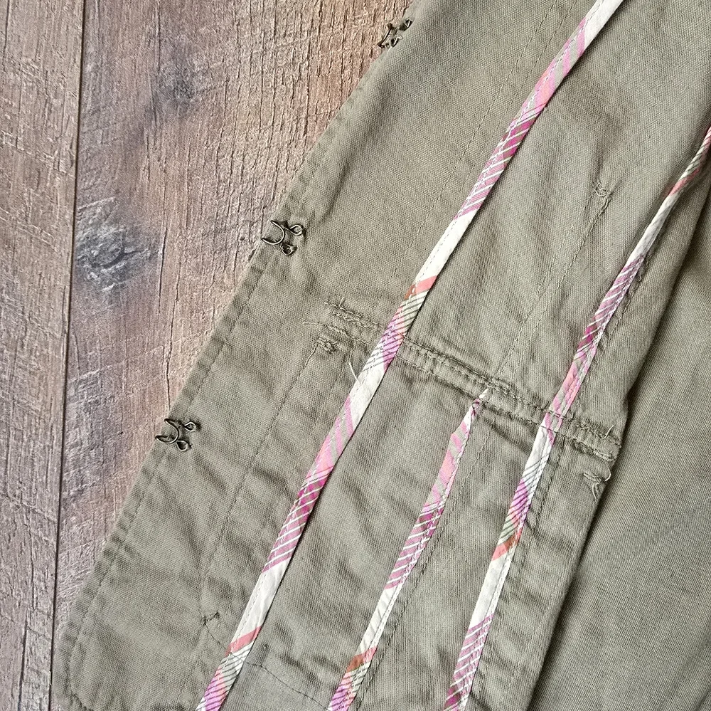 Tommy Hilfiger Army Green Utility Vest With Pockets Size Small - Picture 5 of 7